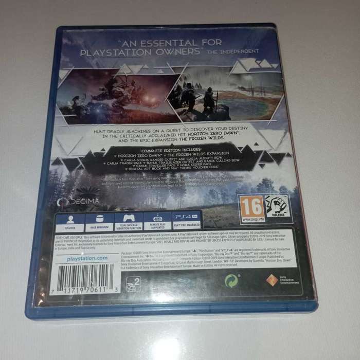 Horizon: Zero Dawn (Complete Edition) [PS4]  **No Booklet**